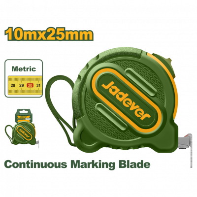 JDMT1250M, Jadever, Рулетка 10m x 25mm