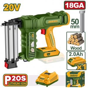 JDBJ2308, Jadever, Аккумуляторный гвоздезабивной пистолет 20V, F15-F50.