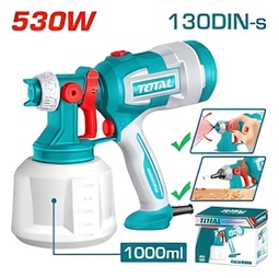 TT4506 - "ТОТАL" Краскопульт электрический INDUSTRIAL 530Вт.