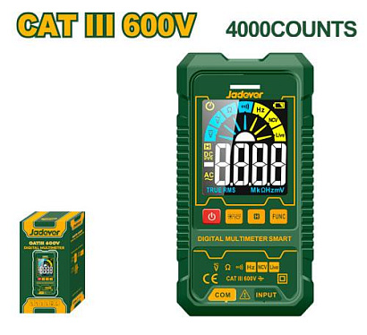 JDDM1503, Jadever, Цифровой мультиметр 4000 отсчетов