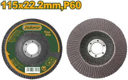 JDYL1302, Jadever, Лепестковый диск 115mm, P60