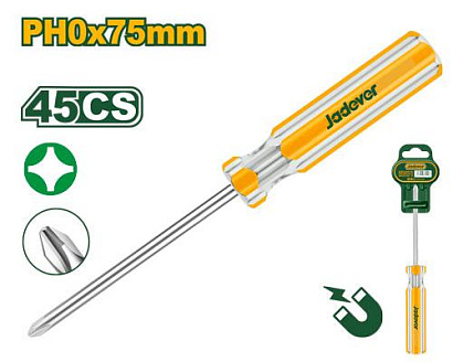 JDSD6903, Jadever, Отвёртка крестовая 75мм PH0