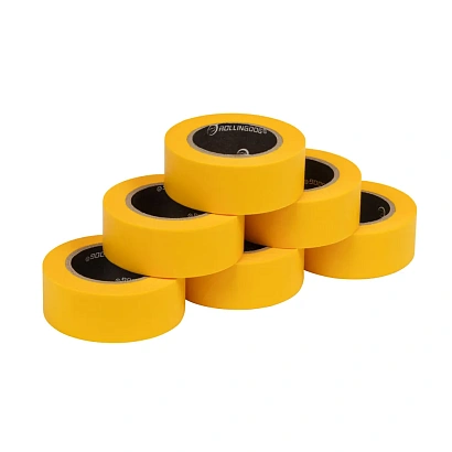 80860 - "Rollingdog" Лента малярная 6шт комплект, 24мм х 18м, термостойкий до 100гр.