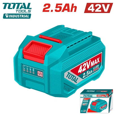 TFBLI42251 - "ТОТАL"  Аккумуляторная батарея li-ion 42вольт 2.5 Ач