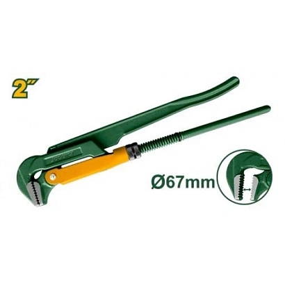 JDPW2102, Jadever, Газовый ключ угловой 90°, 67мм