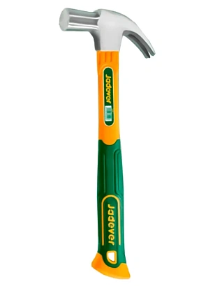 JDHM3320, Jadever, молоток с раздвоенным хвостом 560гр, ручка из стекловокна