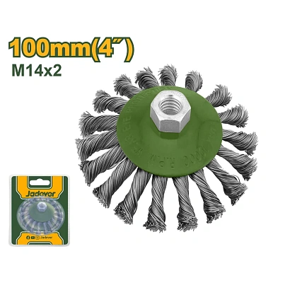 JDCE7401, Jadever, Проволочная щетка-чашка 100mm