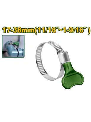 JDHU4903, Jadever, Хомут-бабочка американского типа 17-38mm