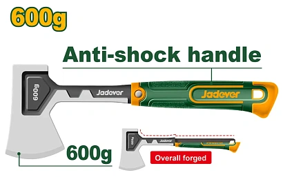 JDHM8166, Jadever, Топор кованный литой 600Гр