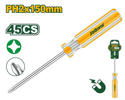 JDSD6926, Jadever, Отвёртка крестовая 150мм PH2