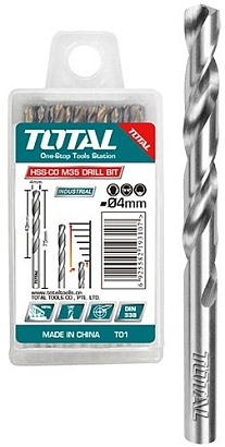 TAC110501 - "ТОТАL" Сверло по металлу диаметр 5мм, длина 86мм.