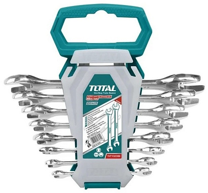 THT102386 - "ТОТАL" Набор ключей рожковых 8 шт