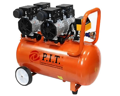 56528 - PRO - "P.I.T." Компрессор 2-x моторный 65 L  3,6 kW       с автоматом