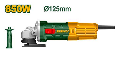 JDAG15851, Jadever, Угловая шлифовальная машина 125мм, 850Вт.