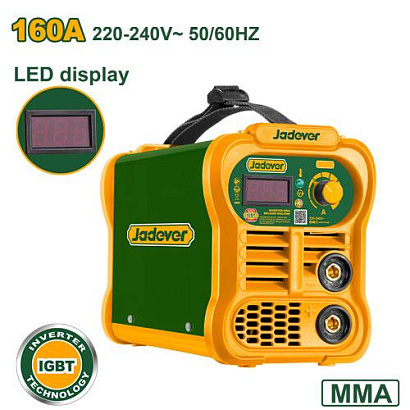 JDWD11601, Jadever, Инверторный сварочный аппарат ММА 160А