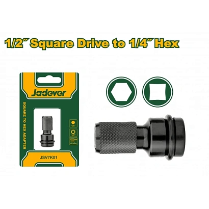JDSV7K01, Jadever, Переходник под шестигранник 1/4