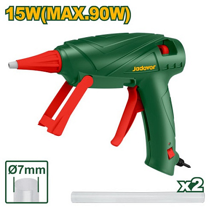 JDGL1604, Jadever, Термоклеящий пистолет 15Вт.