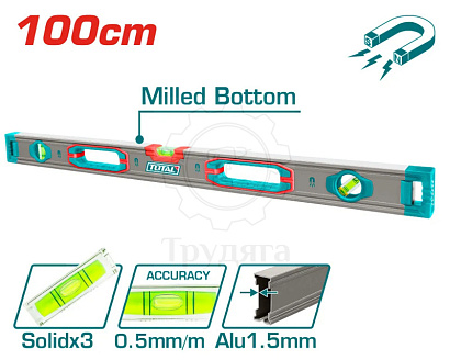 TMT210028M - "ТОТАL" Уровень измерительный магнитный 100см