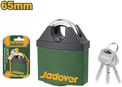 JDPDW465, Jadever, Замок железный, устойчивый к атмосферным воздействиям 65мм
