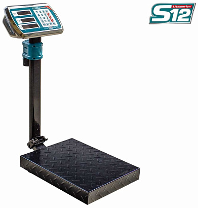 TES1202 - "ТОТАL" Весы аккумуляторные 100кг, 12V.