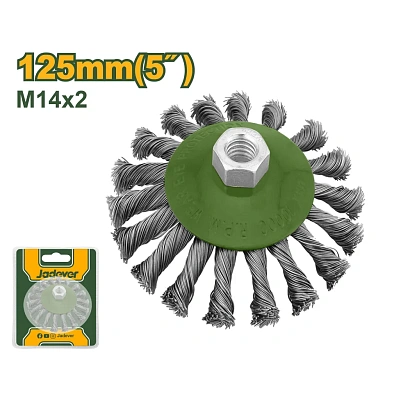 JDCE7403, Jadever, Проволочная щетка-чашка 125mm