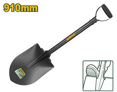 JDSE3364, Jadever, Стальная лопата,штыковая 910mm
