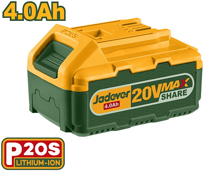 JDLBP540, Jadever, Литий-ионный аккумулятор, 20В, 4.0Ач