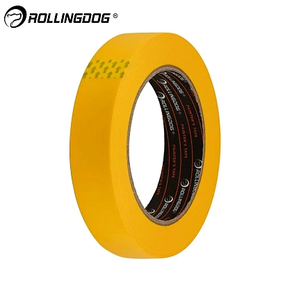 80853 - "Rollingdog" Лента малярная 24мм х 18м термостойкий до 100гр.