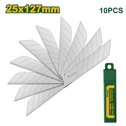 JDMK1K25, Jadever, набор лезвий для канцелярских ножей 25мм, 10шт.