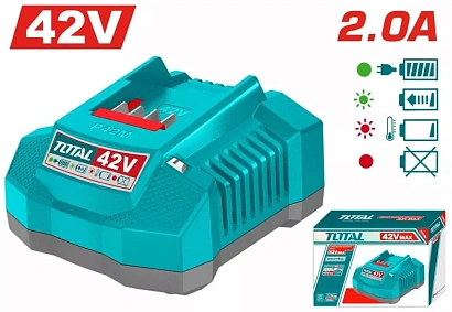 TFCLI42021 - "ТОТАL" Зарядное устройство, напряжение 42V
