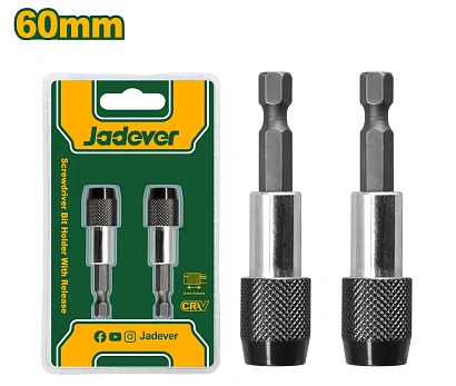JDSV3K01, Jadever, Держатели для бит 2шт, 60мм.